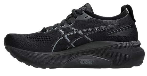 Кроссовки женские ASICS Gel-Kayano 31 Black/Black - Фото 3 большая