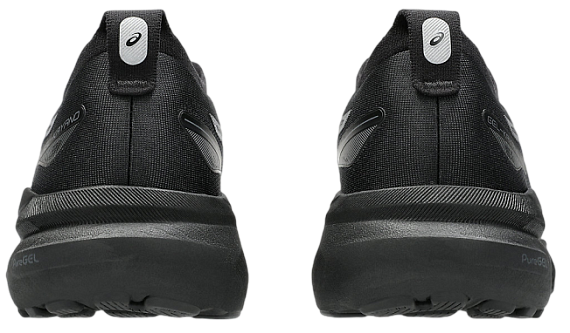 Кроссовки женские ASICS Gel-Kayano 31 Black/Black - Фото 4 большая