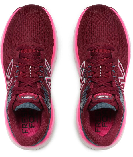 Кроссовки женские New Balance Fresh Foam More v3 Pink Glo - Фото 4 большая