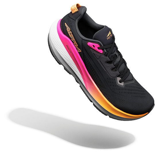 Кроссовки женские Altra Fwd Via 2 Black/Silver/Pink - Фото 6 большая