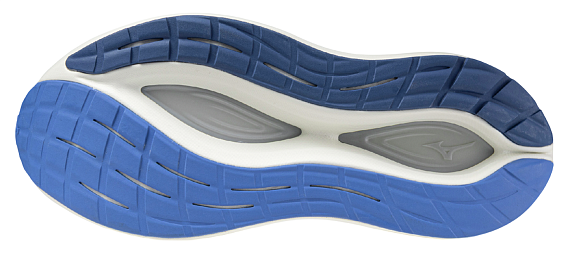 Кроссовки женские Mizuno Neo Vista 2 Ultramarine/White/Lightning Ye - Фото 4 большая