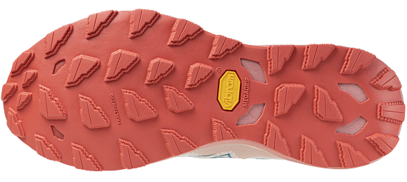 Кроссовки женские Mizuno Wave Daichi 9 Peach Whip/Larkspur/Faded Rode - Фото 3 большая