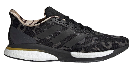 Кроссовки женские Adidas Supernova + X Marimekko Grey Six/Core Black/Gold Met. - Фото 1 большая