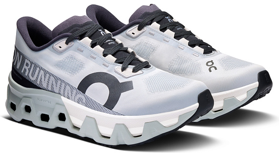 Кроссовки женские On Cloudmonster Hyper Glacier/Ivory - Фото 6 большая