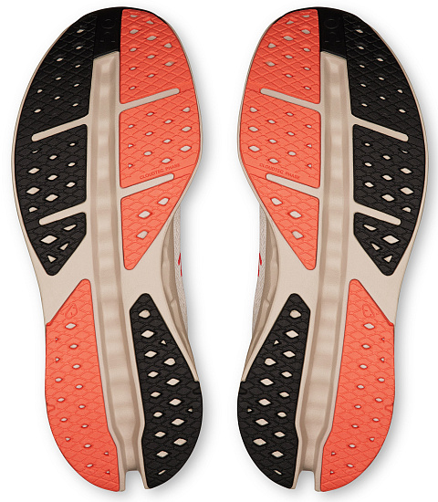 Кроссовки женские On Cloudsurfer Max Ivory/Salmon - Фото 3 большая