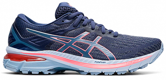 Кроссовки женские ASICS GT-2000 9 Thunder Blue/Storm Blue - Фото 1 большая