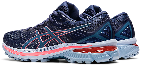 Кроссовки женские ASICS GT-2000 9 Thunder Blue/Storm Blue - Фото 3 большая