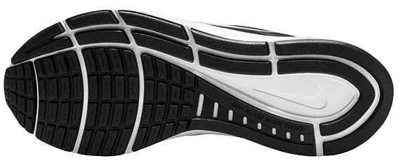 Кроссовки женские Nike Air Zoom Structure 24 Black/White - Фото 5 большая