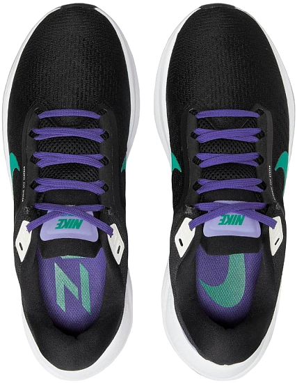 Кроссовки женские Nike Air Zoom Structure 24 Black/Neptune Green-Lapis-Light Thistle - Фото 3 большая