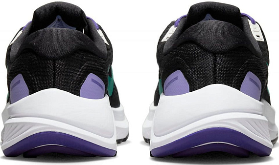 Кроссовки женские Nike Air Zoom Structure 24 Black/Neptune Green-Lapis-Light Thistle - Фото 4 большая