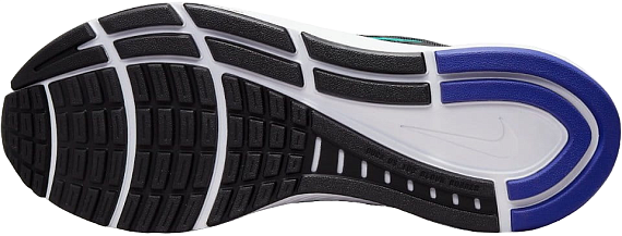 Кроссовки женские Nike Air Zoom Structure 24 Black/Neptune Green-Lapis-Light Thistle - Фото 5 большая