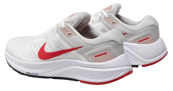 Кроссовки женские Nike Air Zoom Structure 24 Summit White/University Red-Photon Dust - Фото 3 большая
