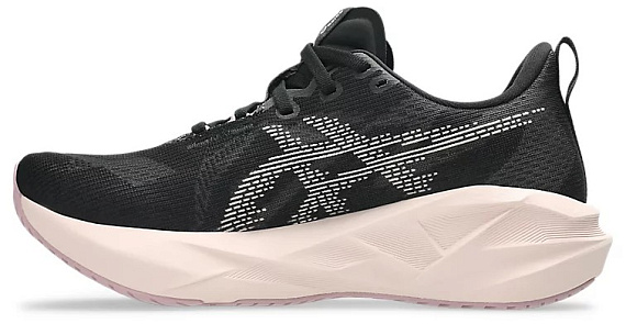 Кроссовки женские ASICS Novablast 5 Black/Pearl Pink - Фото 8 большая