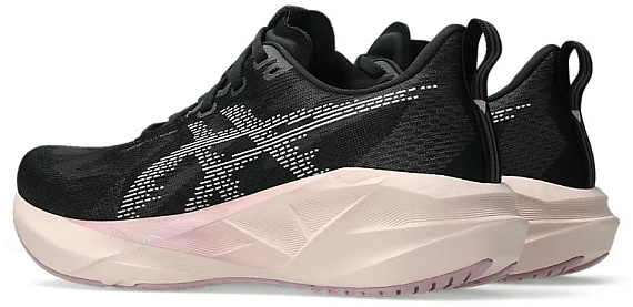 Кроссовки женские ASICS Novablast 5 Black/Pearl Pink - Фото 4 большая
