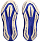 Кроссовки женские ASICS Novablast 5 Cobalt Burst/White - Фото 3 малая