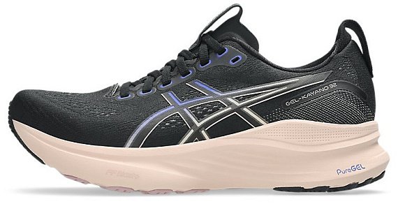 Кроссовки женские ASICS Gel-Kayano 32 Black/Pearl Pink - Фото 7 большая