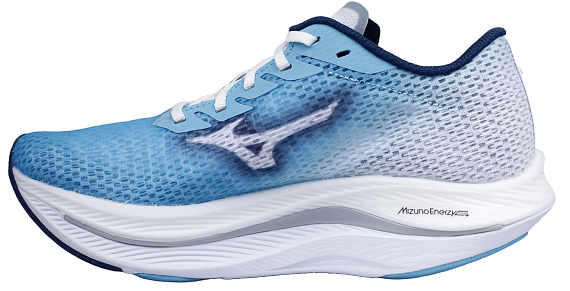 Кроссовки женские Mizuno Wave Rebellion Flash 2 River Blue/Blue Wing Teal/Whit - Фото 2 большая