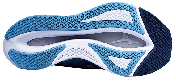 Кроссовки женские Mizuno Wave Rebellion Flash 2 River Blue/Blue Wing Teal/Whit - Фото 4 большая