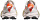 Кроссовки женские Hoka Speedgoat 6 White/Neon Tangerine - Фото 5 малая