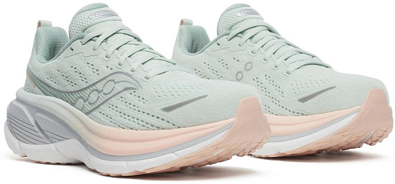 Кроссовки женские Saucony Hurricane 25 Mist/Cameo - Фото 2 большая