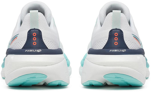 Кроссовки женские Saucony Hurricane 25 White/Navy - Фото 4 большая
