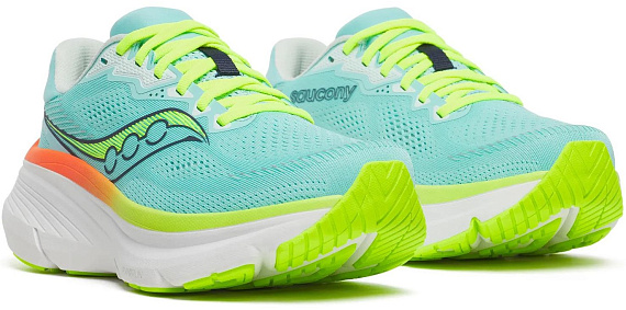 Кроссовки женские Saucony Guide 19 Splash/Citron - Фото 2 большая