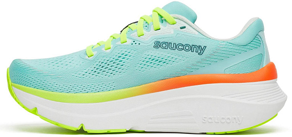 Кроссовки женские Saucony Guide 19 Splash/Citron - Фото 3 большая