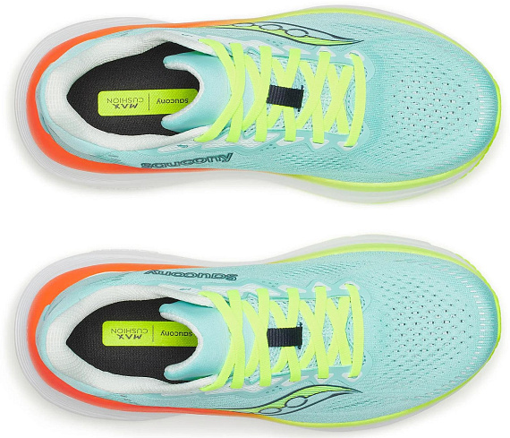 Кроссовки женские Saucony Guide 19 Splash/Citron - Фото 5 большая
