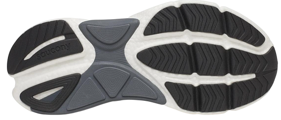 Кроссовки женские Saucony Omni ST 23 Black/Silver - Фото 2 большая