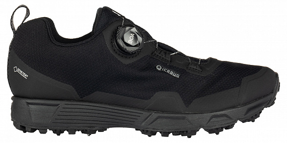 Кроссовки женские Icebug Rover Bugrip GTX True Black - Фото 1 большая