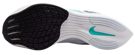 Кроссовки женские Nike ZoomX Vaporfly Next% 2 White/Black-Aurora Green-Washed Teal - Фото 2 большая