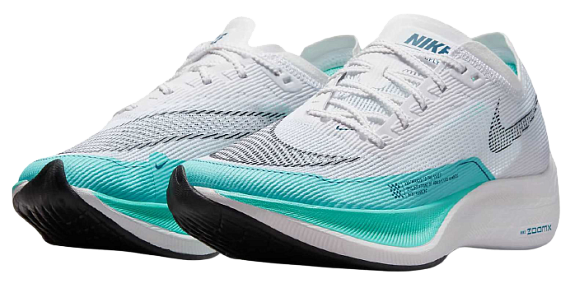 Кроссовки женские Nike ZoomX Vaporfly Next% 2 White/Black-Aurora Green-Washed Teal - Фото 5 большая