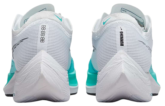 Кроссовки женские Nike ZoomX Vaporfly Next% 2 White/Black-Aurora Green-Washed Teal - Фото 6 большая