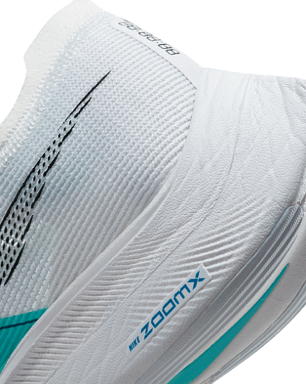 Кроссовки женские Nike ZoomX Vaporfly Next% 2 White/Black-Aurora Green-Washed Teal - Фото 8 большая