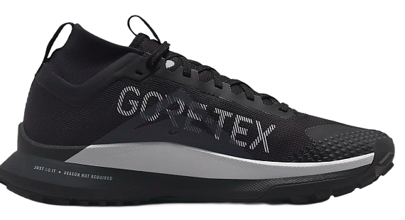 Кроссовки женские Nike Pegasus Trail 4 Gtx Black/Wolf Grey/Reflect Silver - Фото 2 большая