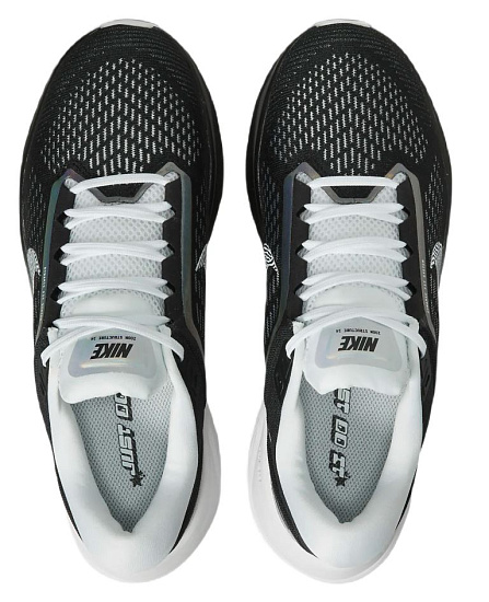 Кроссовки женские Nike Structure 24 Prm Black/White - Фото 3 большая