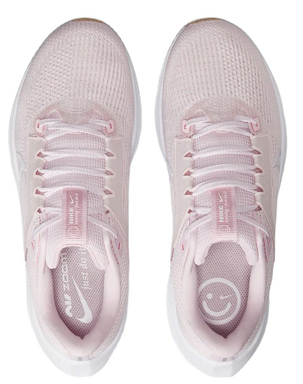 Кроссовки женские Nike Pegasus 40 Pearl Pink/White/Pink Foam/Hemp - Фото 3 большая