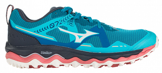 Кроссовки женские Mizuno Wave Mujin 7 (W) Гол/Бел/Син - Фото 1 большая