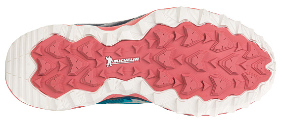 Кроссовки женские Mizuno Wave Mujin 7 (W) Гол/Бел/Син - Фото 4 большая