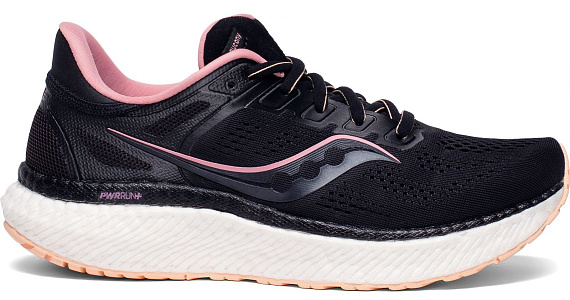 Кроссовки женские Saucony Hurricane 23 Black/Rosewater - Фото 1 большая