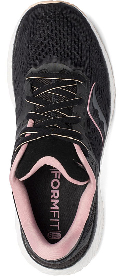 Кроссовки женские Saucony Hurricane 23 Black/Rosewater - Фото 3 большая