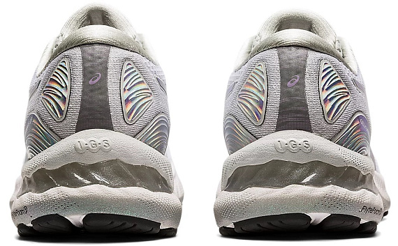 Кроссовки женские ASICS Gel-Nimbus 23 Platinum Glacier Gray/White - Фото 5 большая
