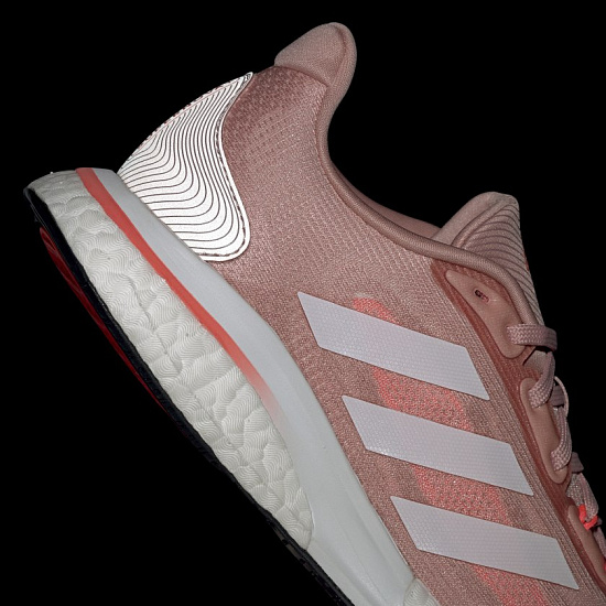 Кроссовки женские Adidas Supernova+ Wonder Mauve/Almost Pink/Turbo - Фото 11 большая