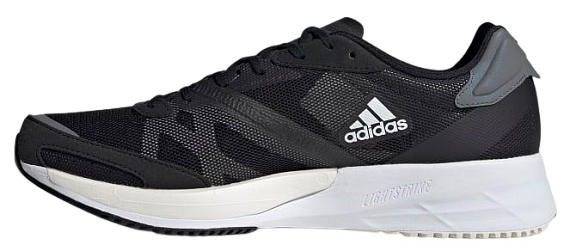 Кроссовки женские Adidas Adizero Adios 6 Core Black/FTWR White/Grey Five - Фото 6 большая