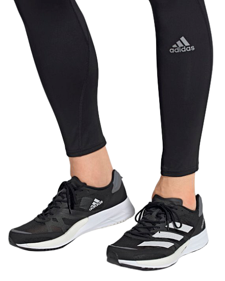 Кроссовки женские Adidas Adizero Adios 6 Core Black/FTWR White/Grey Five - Фото 9 большая
