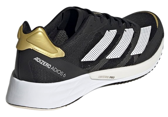 Кроссовки женские Adidas Adizero Adios 6 Core Black/FTWR White/Wonder White - Фото 5 большая