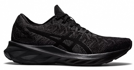 Кроссовки женские ASICS Dynablast Black/Graphite Grey - Фото 1 большая