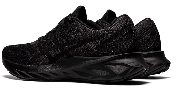 Кроссовки женские ASICS Dynablast Black/Graphite Grey - Фото 4 большая