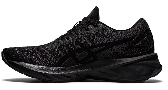 Кроссовки женские ASICS Dynablast Black/Graphite Grey - Фото 5 большая