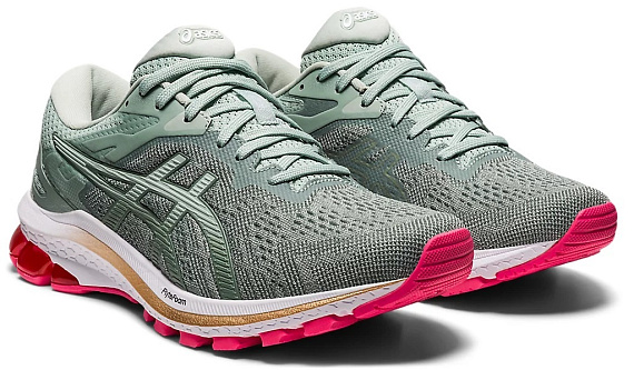Кроссовки женские ASICS GT-1000 10 Lichen Rock/Champagne - Фото 3 большая